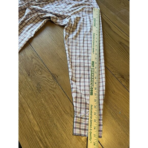 Wrangler Authentics Shirt Mens Size Large Plaid Pocket Long Sleeve Button Down - Picture 6 of 14